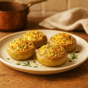 Fondi di carciofo gratinati